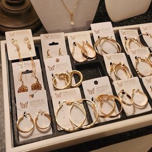 Bracelets, Anklets, Necklace, Earrings